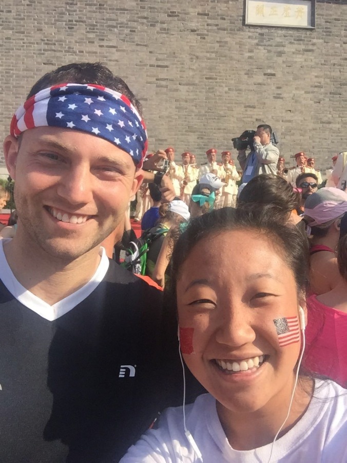 2016 great wall marathon 2 peace corps volunteers participants